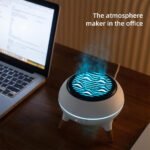 ⁦Diffuseur d'huiles essentielles ultrasonique 350 ml avec télécommande et lumières - جهاز تعطير الجو⁩ - الصورة ⁦4⁩