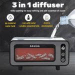 ⁦Diffuseur d'huiles essentielles et humidificateur à flamme⁩ - الصورة ⁦4⁩