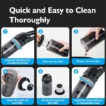 ⁦Aspirateur de voiture sans fil 10000PA Rechargeable - مكنسة كهربائية لاسلكية⁩ - الصورة ⁦3⁩
