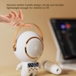 ⁦Haut-parleur Bluetooth karaoké astronaute avec microphone et réveil intégré⁩ - الصورة ⁦6⁩