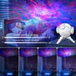 ⁦Projecteur Galaxie Astronaute éclairage étoilé réglable à 360° avec télécommande - جهاز عرض نجوم ومكبر صوت⁩ - الصورة ⁦5⁩