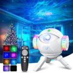 Projecteur Galaxie Astronaute éclairage étoilé réglable à 360° avec télécommande - جهاز عرض نجوم ومكبر صوت
