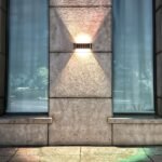 ⁦Projecteur Solaire Étanche IP65 pour Jardin et Terrasse -  ضوء جداري خارجي يعمل بالطاقة الشمسية مقاوم للماء⁩ - الصورة ⁦3⁩