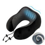 ⁦Oreiller de Cou Bluetooth en mousse à mémoire de forme avec haut-parleurs intégrés - وسادة مريحة بخاصية البلوتوث⁩ - الصورة ⁦6⁩