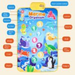 ⁦Tapis Musical et Jouet Éducatif pour Enfants 63x43cm - بساط ألعاب للرضع⁩ - الصورة ⁦7⁩