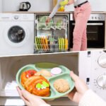 ⁦Lot de 6 accessoires d'alimentation en silicone pour bébé – طقم تغذية للأطفال⁩ - الصورة ⁦5⁩