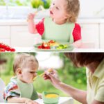 ⁦Lot de 6 accessoires d'alimentation en silicone pour bébé – طقم تغذية للأطفال⁩ - الصورة ⁦4⁩