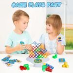 ⁦Jeu d'Équilibre Tetra Tower Balance Building Blocks – لعبة توازن⁩ - الصورة ⁦5⁩