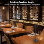 ⁦Lampe de bureau LED rétro à double tête rotative à 360 degré  - مصباح مكتب بعدة أوضاع إضاءة⁩ - الصورة ⁦4⁩