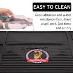 ⁦Tapis de rangement pour outils de coiffeur magnétique flexible et antidérapant⁩ - الصورة ⁦3⁩