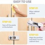 ⁦Verrous de Sécurité pour Enfants 5pcs – أقفال أمان للأطفال⁩ - الصورة ⁦7⁩