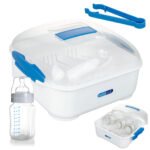 Stérilisateur à micro-ondes pour biberon bébé Bebe Due - معقم قارورات الرضع