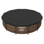 ⁦Grand bâche de piscine  370cm Bestway 58037 -  غطاء مسبح⁩ - الصورة ⁦2⁩