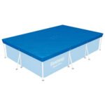 ⁦Grand bâche de piscine rectangulaire en polyéthylène 300 x 201 cm Bestway 58106 - غطاء مسبح⁩ - الصورة ⁦5⁩