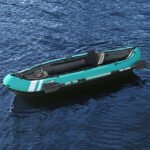 ⁦Hydro-Force Kayak Ventura Canoë Pompe+Rame Et Siège 130kg Bestway-65118⁩ - الصورة ⁦2⁩