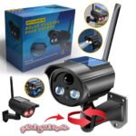 Fausse Caméra et Lampe solaire avec suivi de mouvement