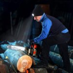 ⁦Bonnet LED Unisexe Rechargeable par USB - Gris⁩ - الصورة ⁦2⁩