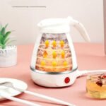 ⁦Bouilloire électrique pliable en silicone ,portable Avec  indicateur de mise hors tension غلاية كهربائية قابلة للطي محمولة سيليكون⁩ - الصورة ⁦2⁩