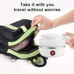 ⁦Bouilloire électrique pliable en silicone ,portable Avec  indicateur de mise hors tension غلاية كهربائية قابلة للطي محمولة سيليكون⁩ - الصورة ⁦7⁩