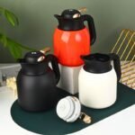 ⁦Pichet isotherme , avec bac à thé divisé et couvercle d'affichage de la température en acier inoxydable 304 1100 ml⁩ - الصورة ⁦2⁩