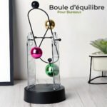 Boule d'équilibre de bureau à mouvement perpétuel,décor anti-stress