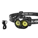 ⁦Lampe frontale LED rechargeable 1500 lumens, 5 modes, étanche IPX4 - مصباح الرأس⁩ - الصورة ⁦3⁩