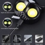 ⁦Lampe frontale LED rechargeable 1500 lumens, 5 modes, étanche IPX4 - مصباح الرأس⁩ - الصورة ⁦4⁩