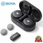 Microphone Cravate Sans Fil BOYA Omic-U IPhone Type C - ميكروفون بويا أصلي