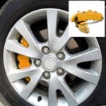 ⁦Lot de 2 caches étriers de frein de voiture durables 3D 25cm⁩ - الصورة ⁦6⁩