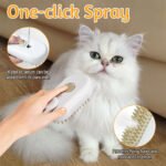 ⁦Brosse à vapeur pour chat autonettoyante 3en1 - فرشة تنظيف القطط⁩ - الصورة ⁦6⁩
