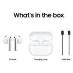 ⁦Écouteurs Bluetooth sans fil Samsung Galaxy Buds 3 contrôle tactile - سماعات بلوتوث لاسلكية⁩ - الصورة ⁦3⁩