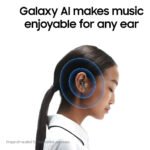 ⁦Écouteurs Bluetooth sans fil Samsung Galaxy Buds 3 contrôle tactile - سماعات بلوتوث لاسلكية⁩ - الصورة ⁦6⁩