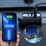 ⁦Chargeur Voiture 6 Ports USB Type-C avec Éclairage RGB – شاحن سيارة⁩ - الصورة ⁦5⁩