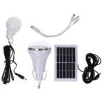 ⁦Lampe de Camping LED avec Panneau Solaire 10 W - مصباح تخييم يعمل بالطاقة الشمسية⁩ - الصورة ⁦5⁩