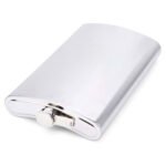 ⁦Flasque Métallique Portable 1800ml en Acier Inoxydable 18/8 avec Étui en Cuir pour Activités Extérieures⁩ - الصورة ⁦4⁩