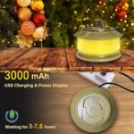 ⁦Guirlande lumineuse à rangement rapide pour camping 20m - مصباح تخييم 20 متر⁩ - الصورة ⁦7⁩