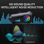 ⁦Microphone Casque Moto Sans Fil CL8 Bluetooth 5.3 avec Réduction Intelligente du Bruit - ميكروفون لاسلكي لسائقي الدراجات النارية⁩ - الصورة ⁦6⁩