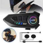 Microphone Casque Moto Sans Fil CL8 Bluetooth 5.3 avec Réduction Intelligente du Bruit - ميكروفون لاسلكي لسائقي الدراجات النارية