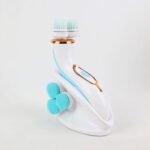 ⁦Brosse Nettoyante Électrique Cnaier AE-8788 3 Têtes Rotatives Recharge USB - جهاز تنظيف البشرة بعمق⁩ - الصورة ⁦4⁩