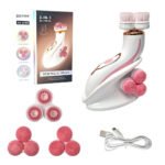 Brosse Nettoyante Électrique Cnaier AE-8788 3 Têtes Rotatives Recharge USB - جهاز تنظيف البشرة بعمق