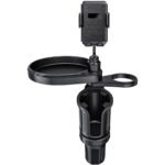 ⁦Plateau extensible 4 en 1 avec support de téléphone pour voiture - حامل أغراض ومشروبات في السيارة⁩ - الصورة ⁦7⁩