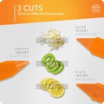 ⁦Trancheuse Mandoline Multifonctionnelle  – آلة تقطيع الخضر متعددة الوظائف⁩ - الصورة ⁦6⁩