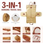 ⁦Sac de voyage tendance en PU Grand Capacité et Pliable⁩ - الصورة ⁦6⁩