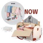 ⁦Sac de voyage tendance en PU Grand Capacité et Pliable⁩ - الصورة ⁦7⁩