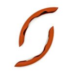 ⁦Couvre Volant Universel en Simili Cuir 2Pcs⁩ - الصورة ⁦3⁩