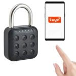 ⁦Cadenas à 9 Chiffres, Serrure En Métal Sans Clé⁩ - الصورة ⁦3⁩