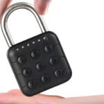 ⁦Cadenas à 9 Chiffres, Serrure En Métal Sans Clé⁩ - الصورة ⁦2⁩