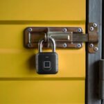 ⁦Cadenas à Empreintes Digitales étanche, Serrure Biométrique En Métal Sans Clé⁩ - الصورة ⁦2⁩