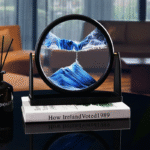 ⁦Sablier 3D Avec Support pour la décoration de la maison⁩ - الصورة ⁦3⁩