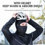⁦Cagoule Moto d'hiver Professionnel Tissue de Haute Qualité avec Emplacement pour Lunettes - قناع شتوي للدرجات النارية⁩ - الصورة ⁦3⁩